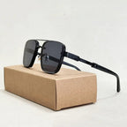 Aviator Sunglasses Metal Frame Gradient Lens – Draven