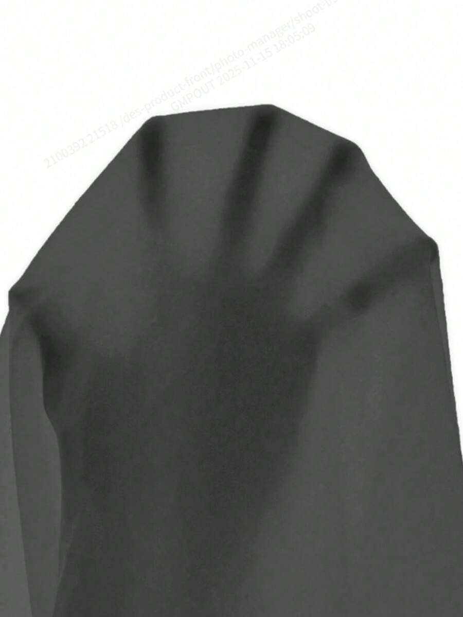Shirt Shop Stand Collar Button-Up Long Sleeve Polyester Stretch – Marvo