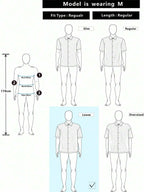 Mens Short Sleeve Shirt Solid Color Single-Breasted Casual – Vanto