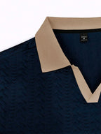 Mens Polo Shirt Contrast Binding Knit Short Sleeve – Valron