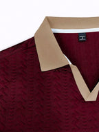 Mens Polo Shirt Contrast Binding Knit Short Sleeve – Valron