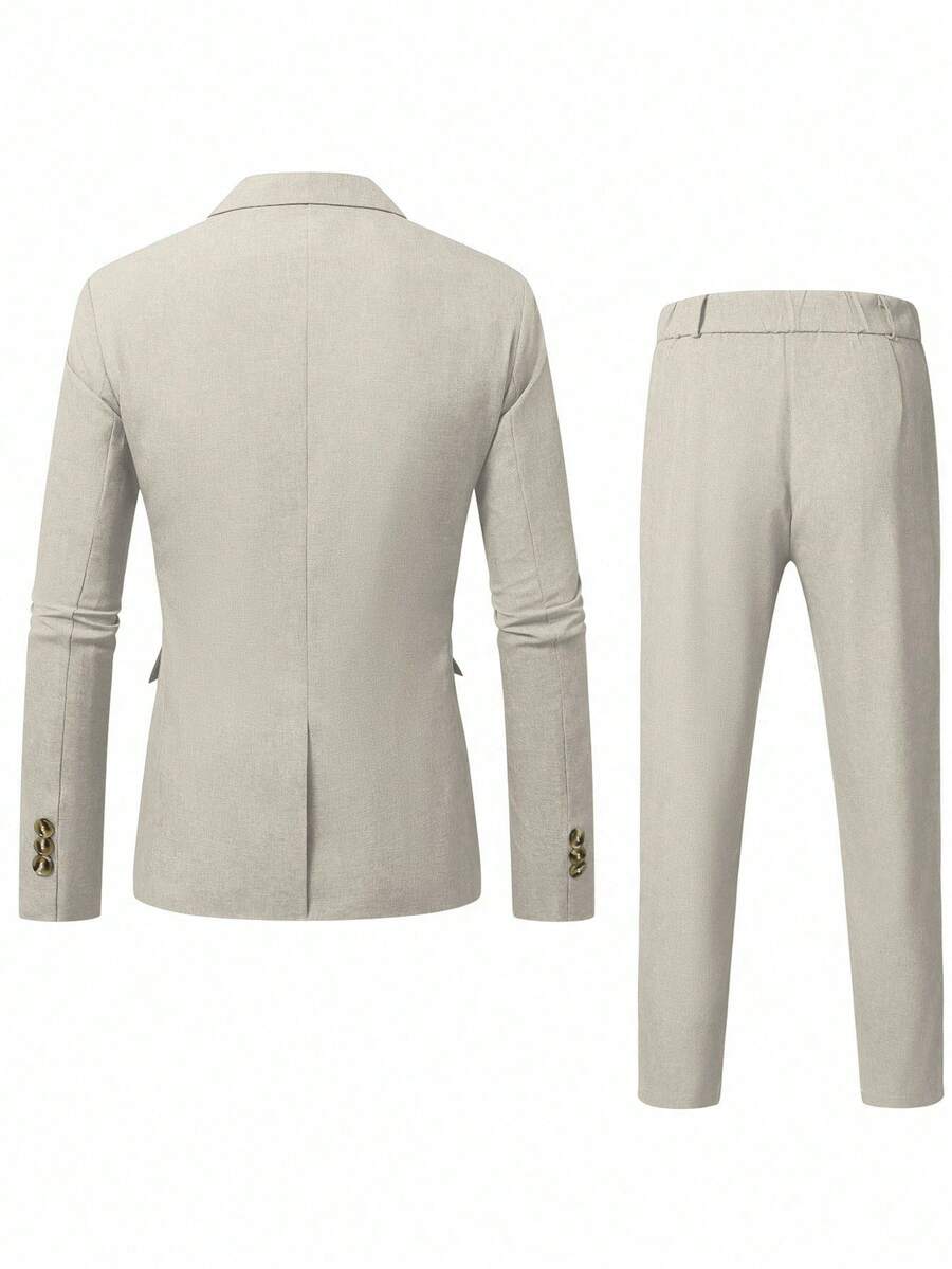 Men's Suit Blazer and Pants Set Slim Business Formal – Garvon