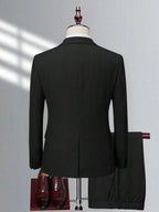 Mens Trouser Suit Shawl Collar Blazer Two-Piece Set – Vandro