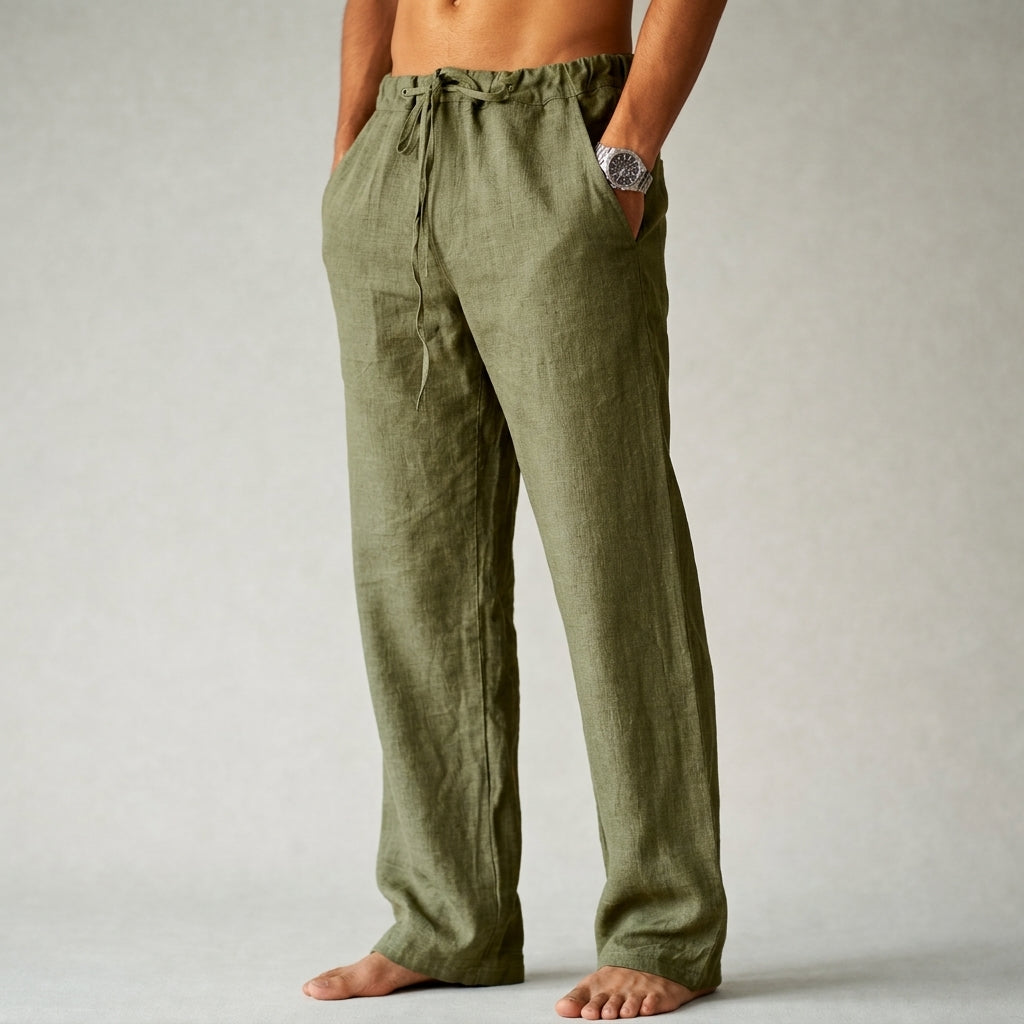 Linen Trouser Relaxed Fit Lightweight – Calren