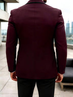 Mens Trouser Suit Shawl Collar Blazer Two-Piece Set – Vandro