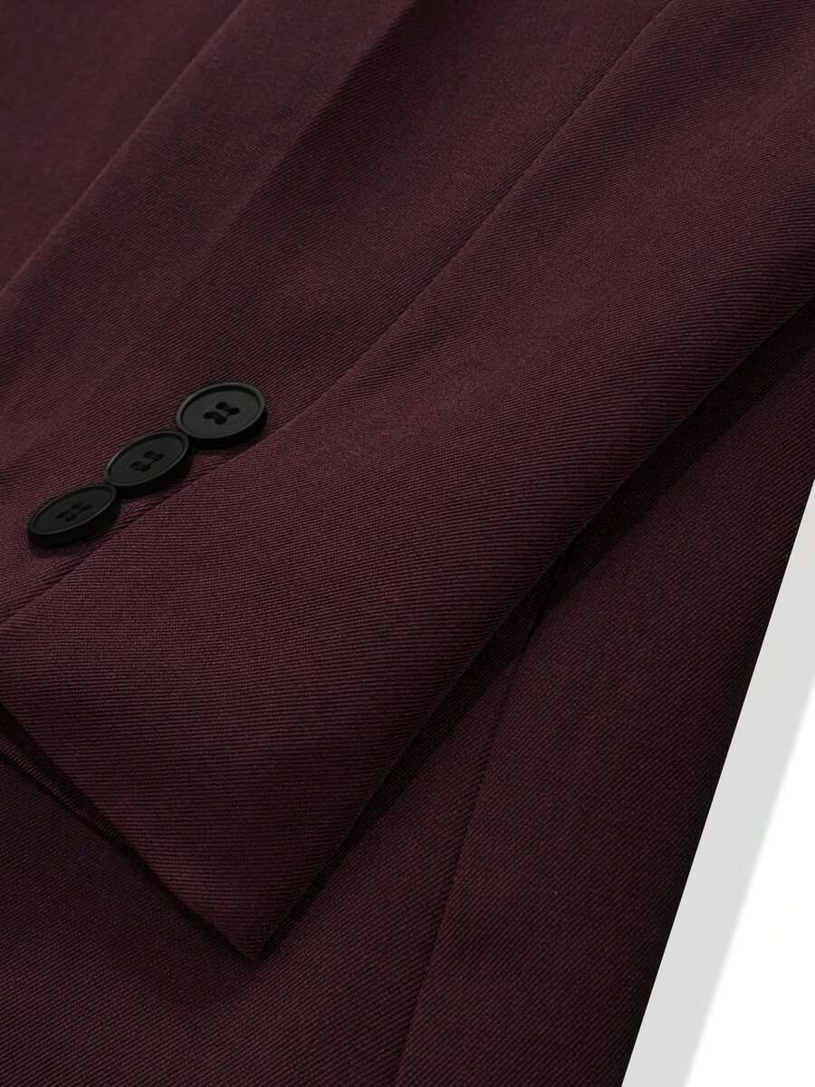 Mens Trouser Suit Shawl Collar Blazer Two-Piece Set – Vandro