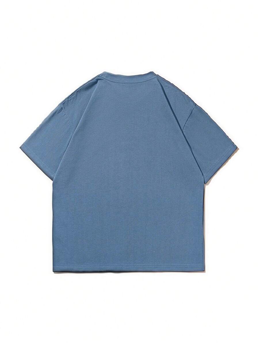 Men's T-Shirt Minimalist Graphic Drop Shoulder Short Sleeve – Corso