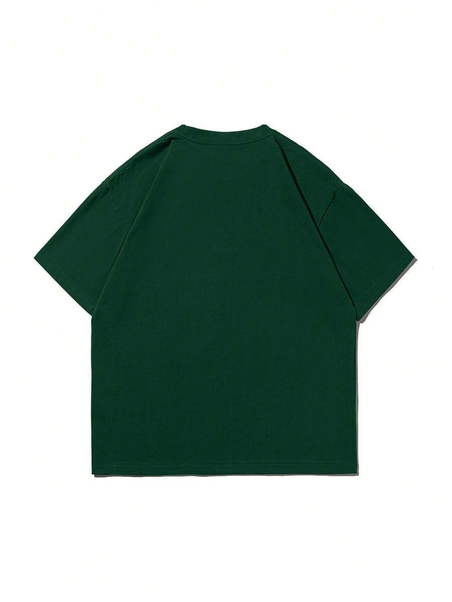 Men's T-Shirt Minimalist Graphic Drop Shoulder Short Sleeve – Corso