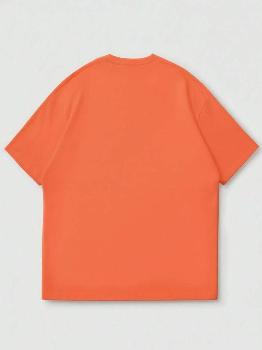 Men's T-Shirt Minimalist Graphic Drop Shoulder Short Sleeve – Corso