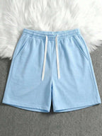 Mens Short Knit Drawstring Waist Casual Short – Talron