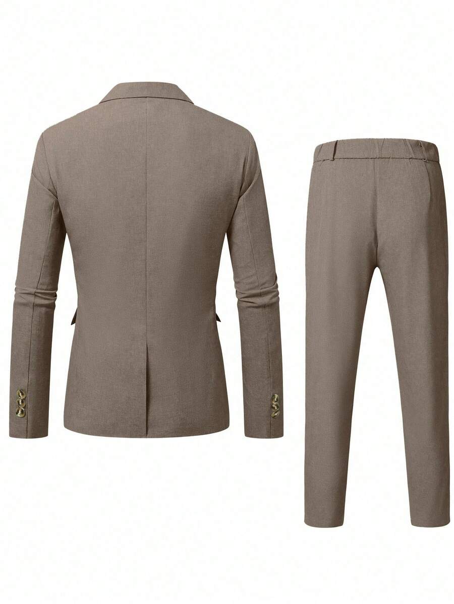 Men's Suit Blazer and Pants Set Slim Business Formal – Garvon