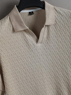 Mens Polo Shirt Contrast Binding Knit Short Sleeve – Valron