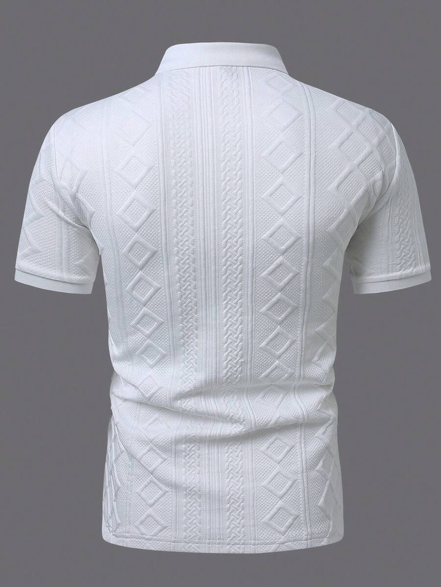 Mens Polo Shirt Contrast Binding Knit Short Sleeve – Valron