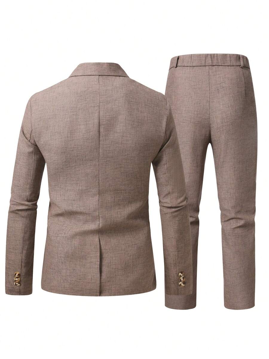 Men's Suit Blazer and Pants Set Slim Business Formal – Garvon