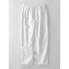 Linen Pants Men Utility Shirt Set 2-Piece Smart Casual – Raxo