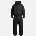 Oversized Hoodie Tracksuit Set Cotton-Blend Fleece Streetwear – Garven