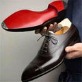Cap Toe Oxford Lace-Up Perforated Dress Shoe – Baldo