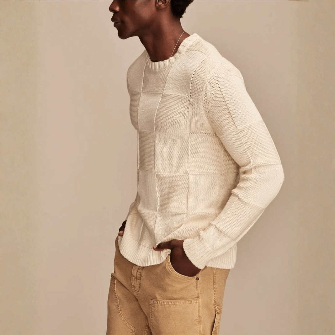 Cansen | Knit Sweater Textured Layering