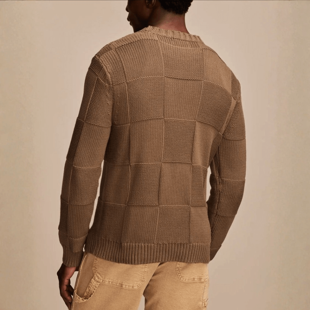 Cansen | Knit Sweater Textured Layering