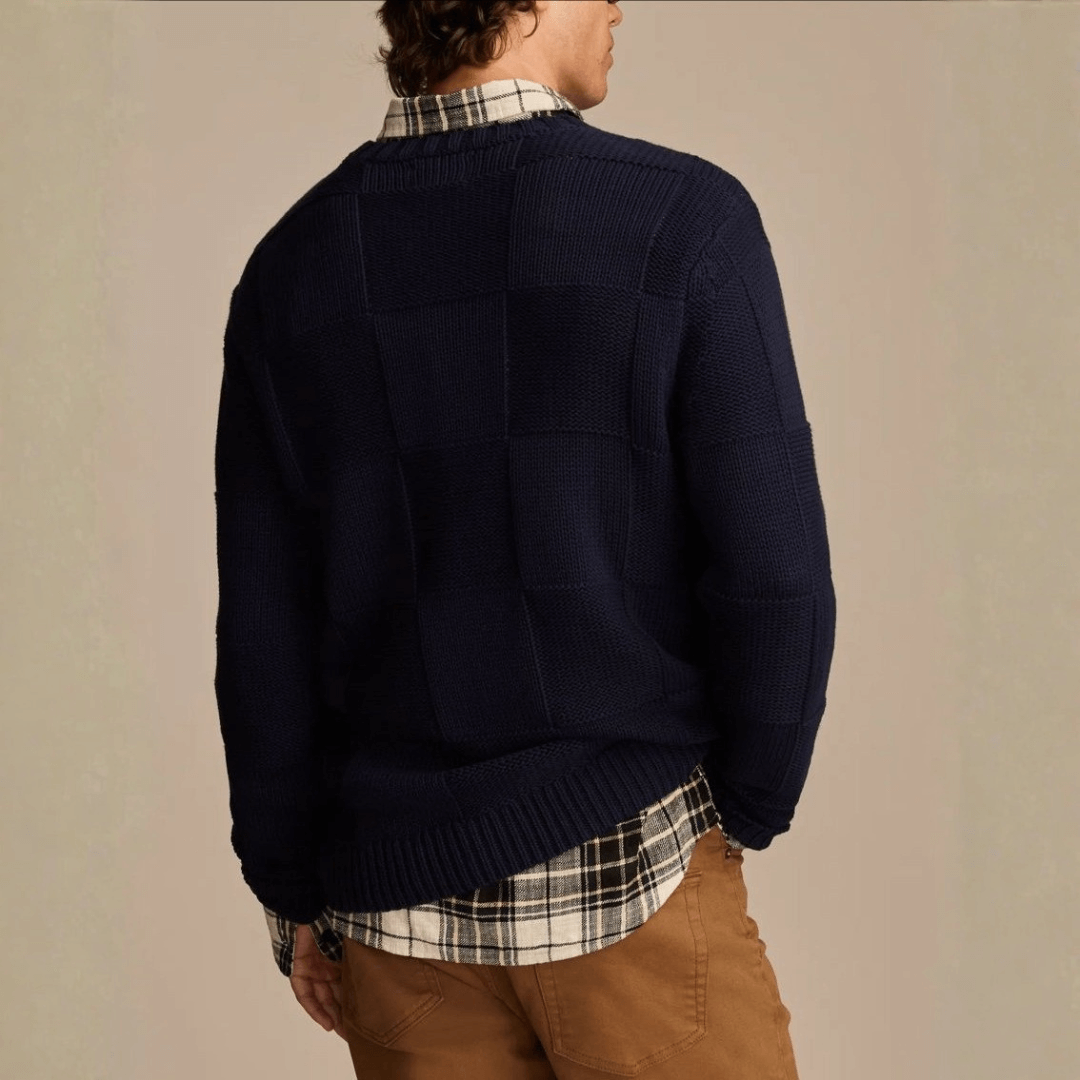 Cansen | Knit Sweater Textured Layering