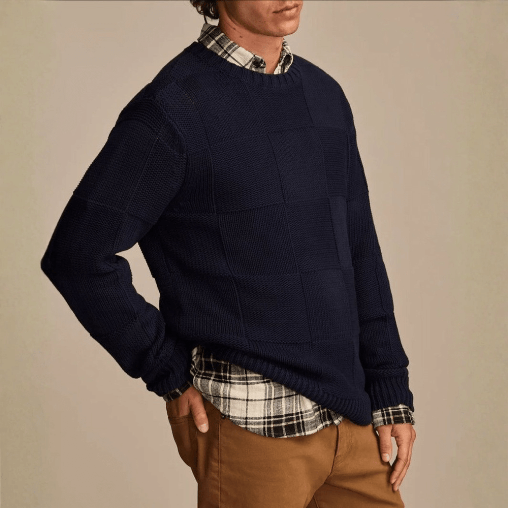 Cansen | Knit Sweater Textured Layering