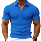 Tailored Fit Polo Shirt Breathable Cotton Short Sleeve – Darro
