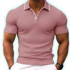 Tailored Fit Polo Shirt Breathable Cotton Short Sleeve – Darro