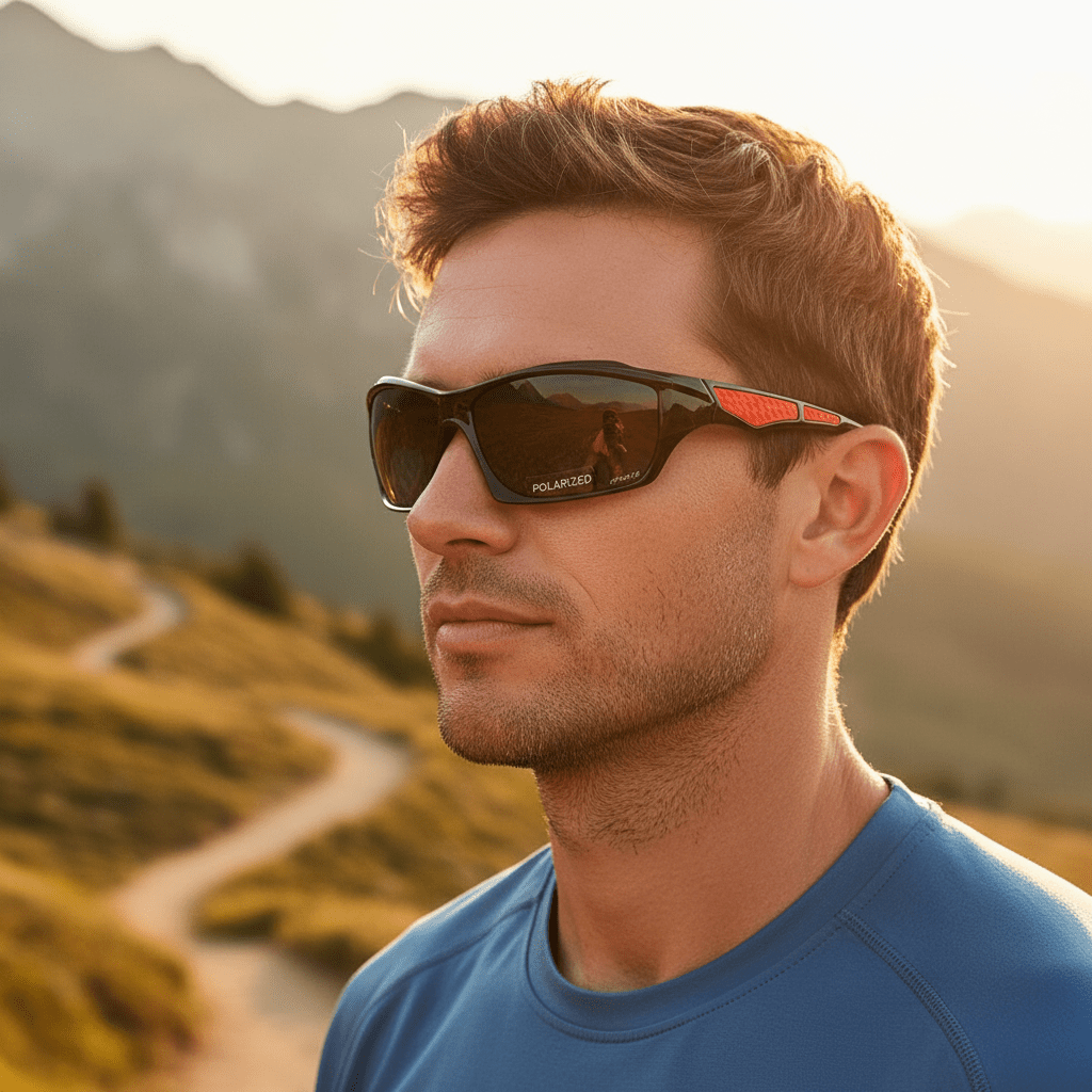 Round Polarized Sunglasses Lightweight Metal Frame – Nortan