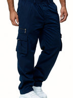 Cotton Blend Cargo Pants Modern Fit Drawstring Waist – Brant