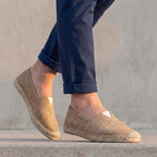 Espadrilles Men Jute Sole Slip-On Orthopedic Cushioned – Saldo