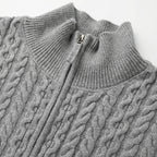 Bentox | Cable Knit Cardigan Full Zip
