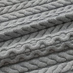 Bentox | Cable Knit Cardigan Full Zip