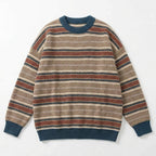 Cernex | Crewneck Sweater Ribbed Knit Drop Shoulder