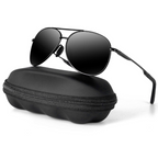 Aviator Sunglasses Polarized Lightweight Metal Frame – Lento