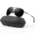 Aviator Sunglasses Polarized Lightweight Metal Frame – Lento
