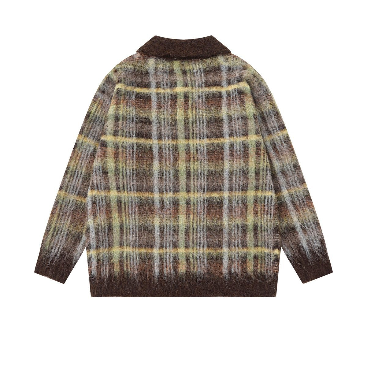 Chorco | Polo Shirt Brushed Knit Patterned