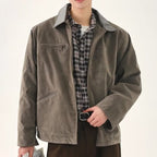 Casvon | Moleskin Coat Full Zip