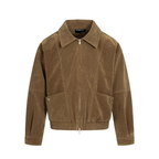 Chelron | Suede Aviator Jacket Full Zip