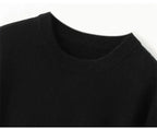 Crew Neck Merino Wool Blend Tee Tailored Fit – Drex