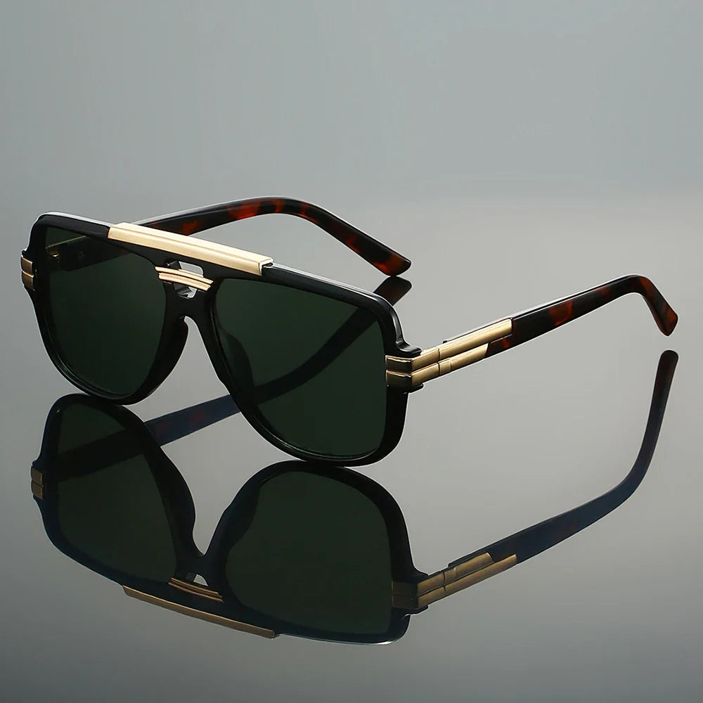 Rectangular Sunglasses Lightweight Frame UV400 Lens – Caldon