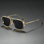 Aviator Sunglasses Gradient Lens Retro Frame – Ferro