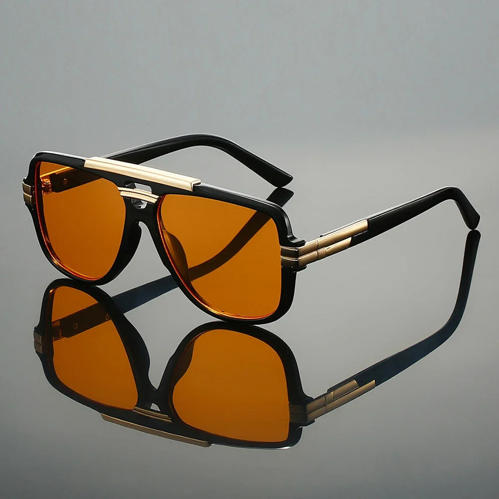 Rectangular Sunglasses Lightweight Frame UV400 Lens – Caldon