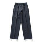 Pleated Dress Trousers Relaxed Fit Stretch Woven – Talver