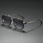 Aviator Sunglasses Gradient Lens Retro Frame – Ferro