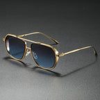 Aviator Sunglasses Gradient Lens Retro Frame – Ferro