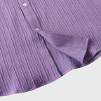 Linen Cotton Blend Shirt Spread Collar Classic Fit – Pier
