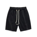 Knit Blend Drawstring Shorts Relaxed Fit – Ferron