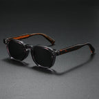 Oversized Chunky Acetate Sunglasses Wide Frame Bold Angles – Garro