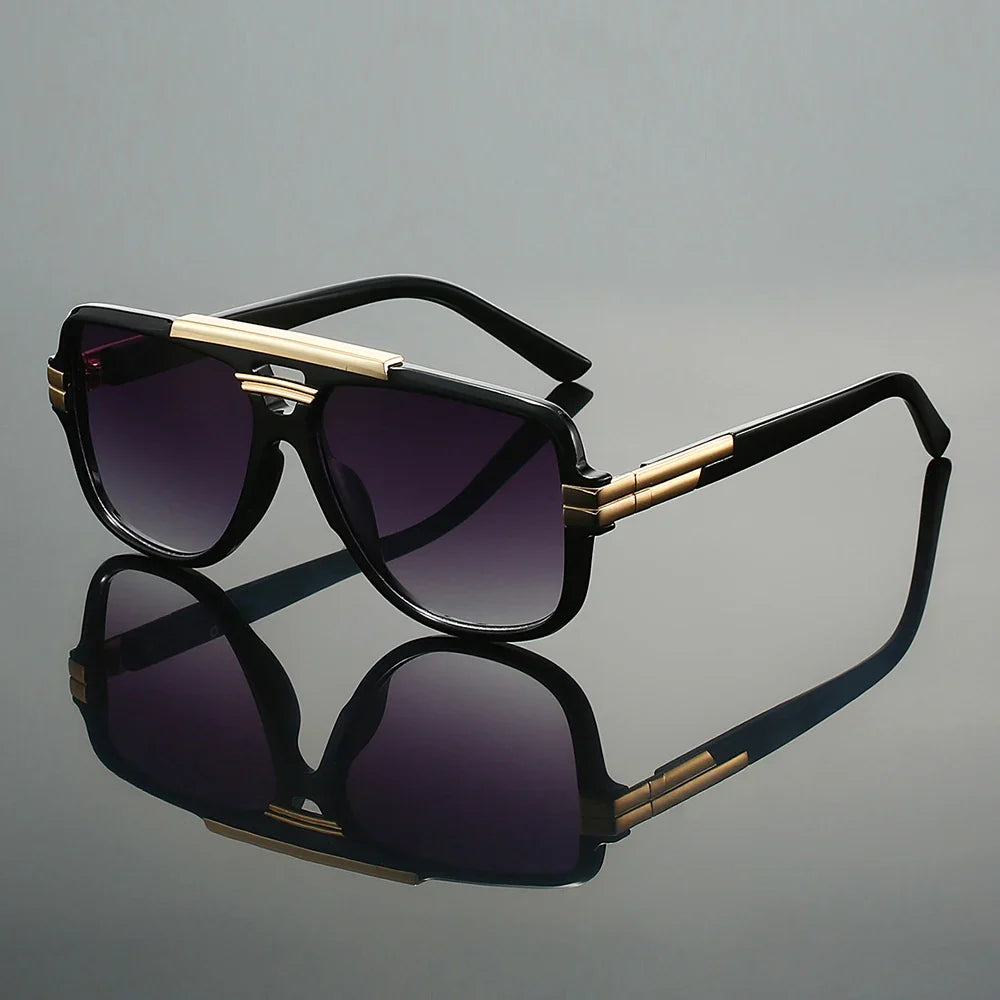 Rectangular Sunglasses Lightweight Frame UV400 Lens – Caldon