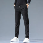 Slim Fit Cotton Blend Trousers – Spence